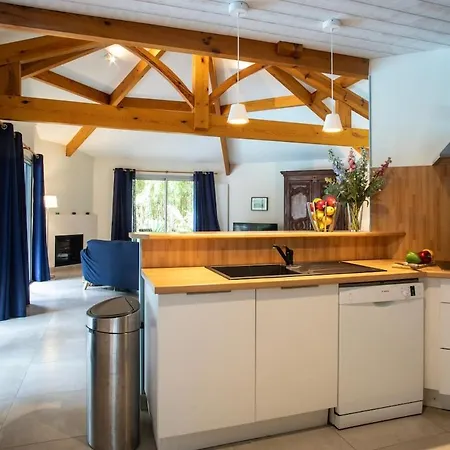 Demeure D'exception Sur Le Golf De Avec Piscine Chauffée Biscarrosse