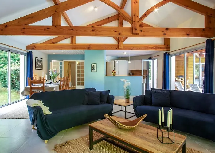 Ferienhaus Demeure D'exception Sur Le Golf De Avec Piscine Chauffee Biscarrosse